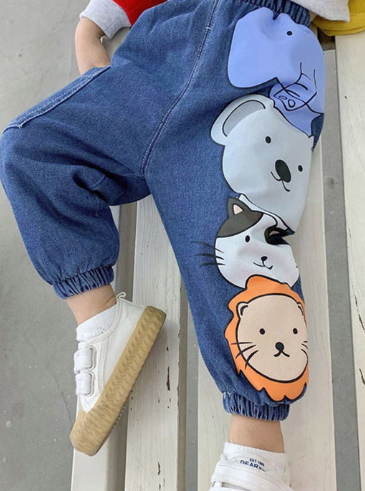 Boys Smart Pure Cotton Joggers Trouser