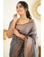 Soft Silk Saree With Elaborate Blouse Piece