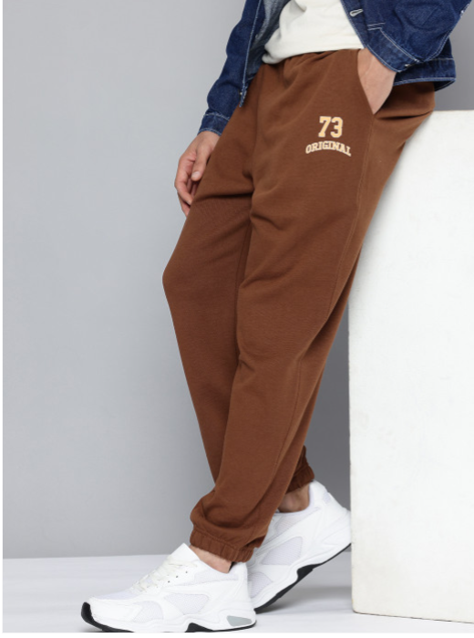 Men Pure Cotton Jogger Track Pants