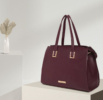 Thyma Women Plum Small Tote Bag