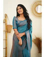 Soft Silk Saree With Elaborate Blouse Piece